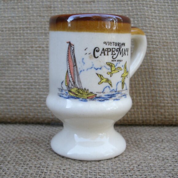 Vintage Cape May Mini Souvenir Mug - Picture 3 of 15